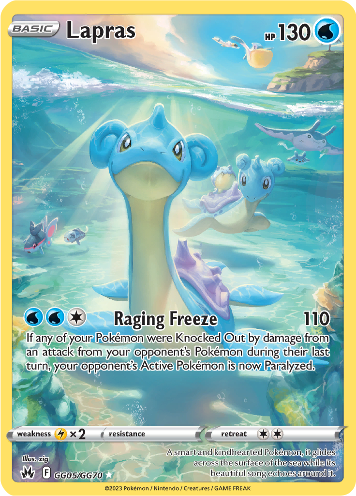Lapras CRZ GG05/GG70