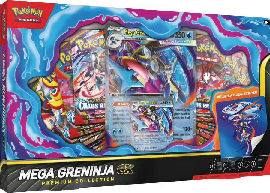 Mega Greninja ex Premium Collection
