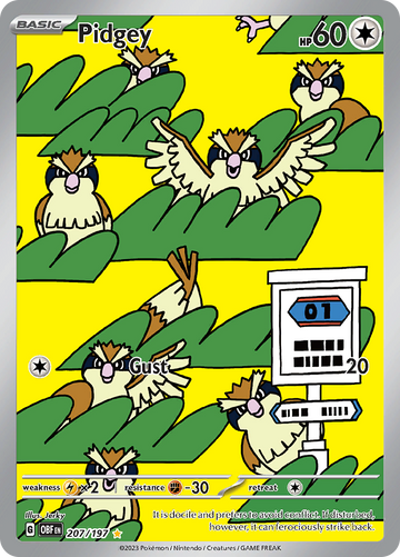 Pidgey OBF 207/197