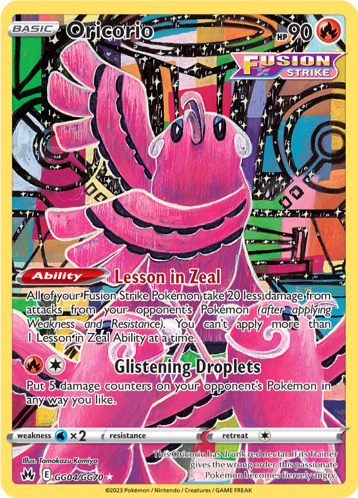 Oricorio CRZ GG04/GG70