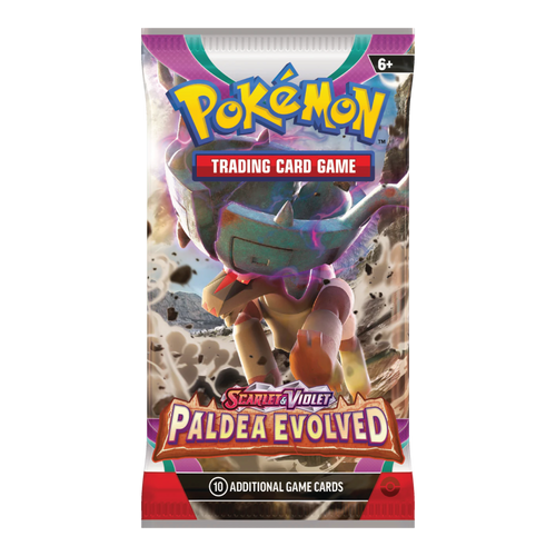 Pokémon TCG Scarlet & Violet Paldea Evolved Booster Pack