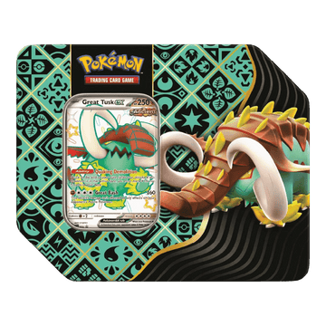 Pokémon TCG: Paldean Fates US Tin (Great Tusk ex)