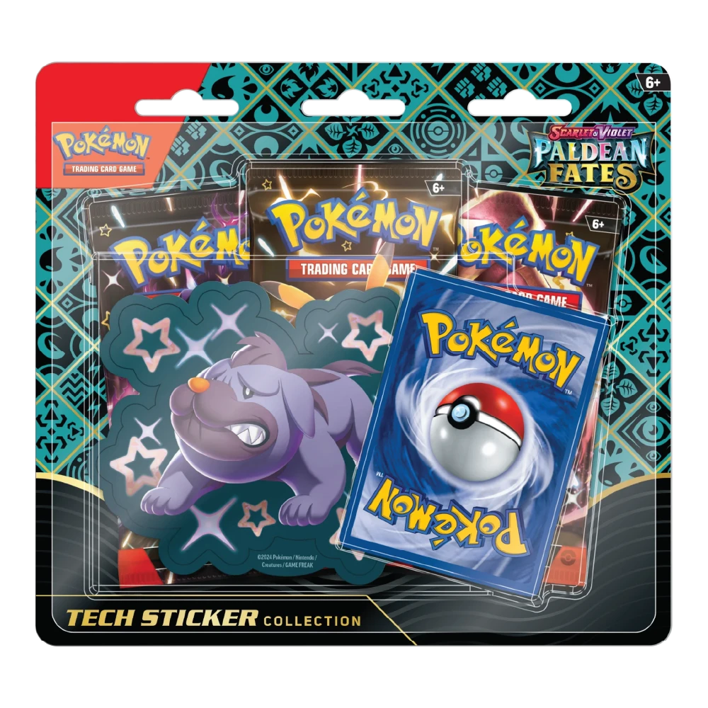 Pokémon TCG: Paldean Fates Tech Sticker Collection (Maschiff)