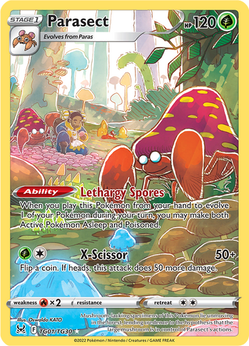 Parasect LOR TG01/TG30