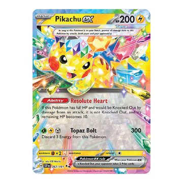 Pikachu ex 057/191
