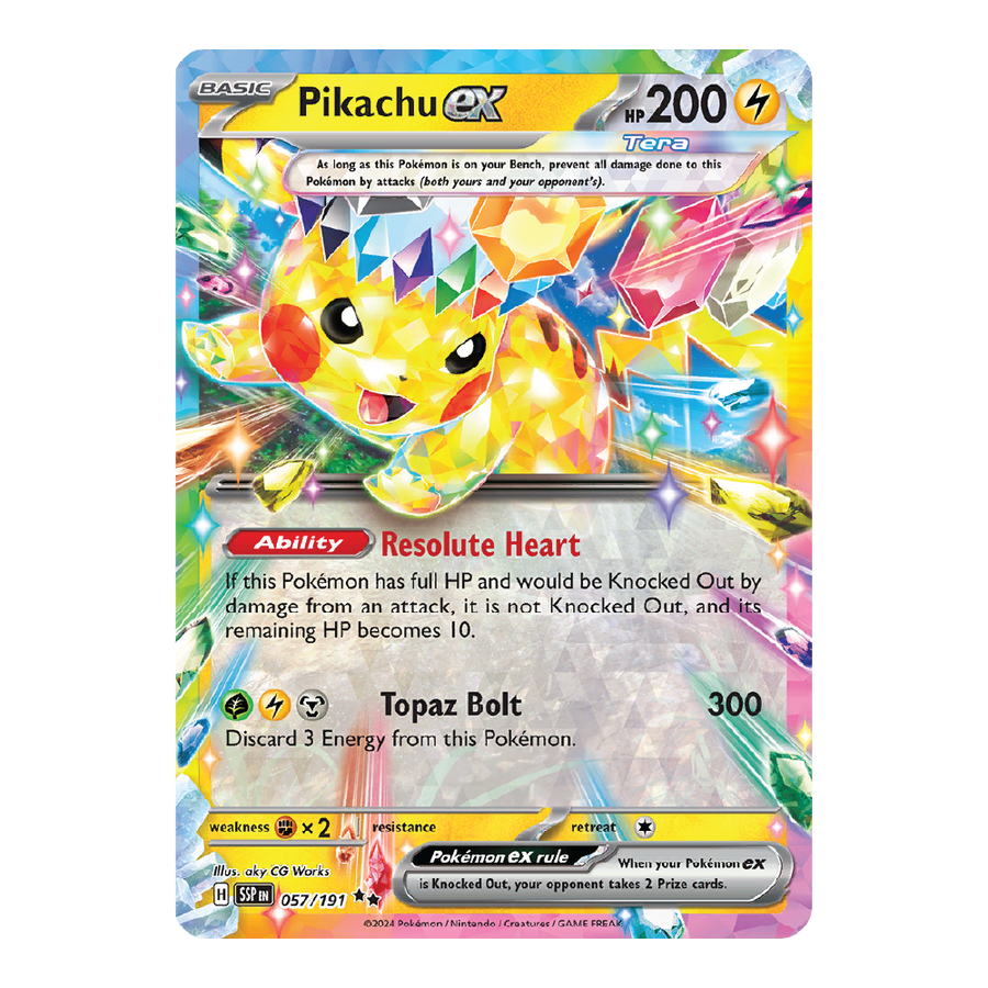 Pikachu ex 057/191