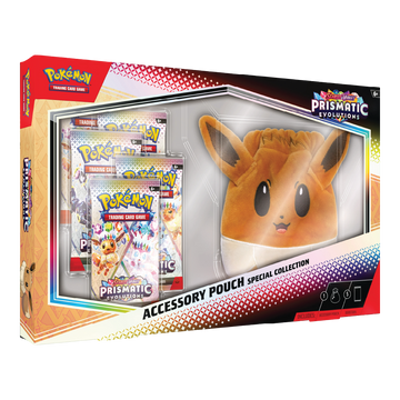 Pokémon TCG: Prismatic Evolutions Accessory Pouch Special Collection