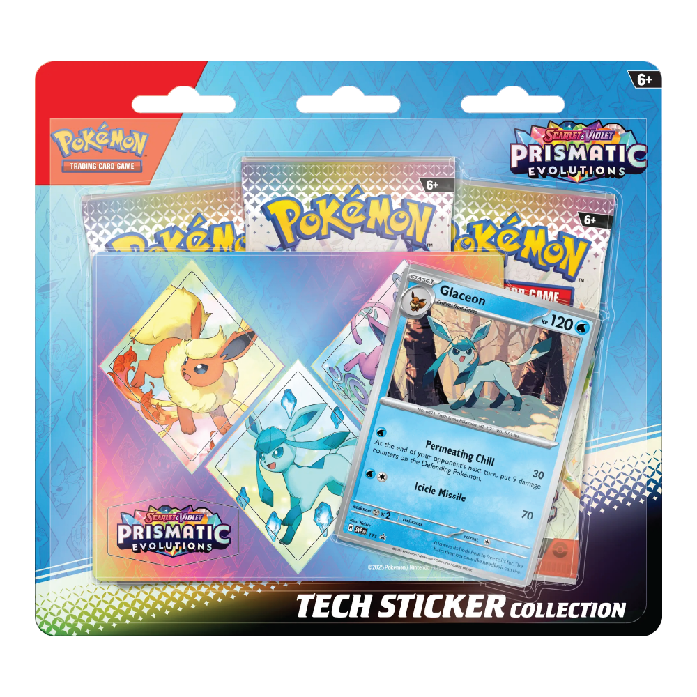 Pokémon TCG: Prismatic Evolutions Tech Sticker (Glaceon)