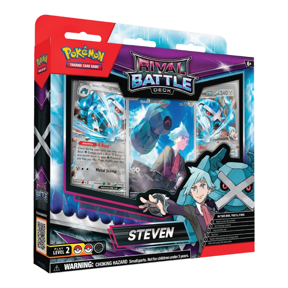Pokémon TCG Rival Battle Deck - Steven