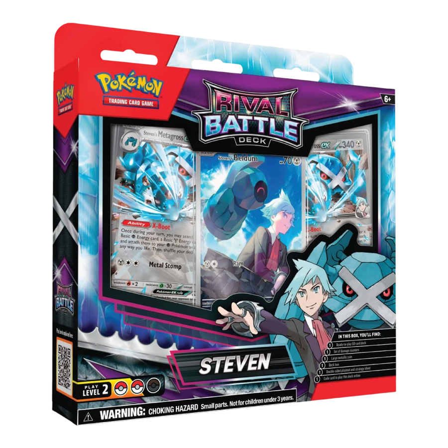 Pokémon TCG Rival Battle Deck - Steven