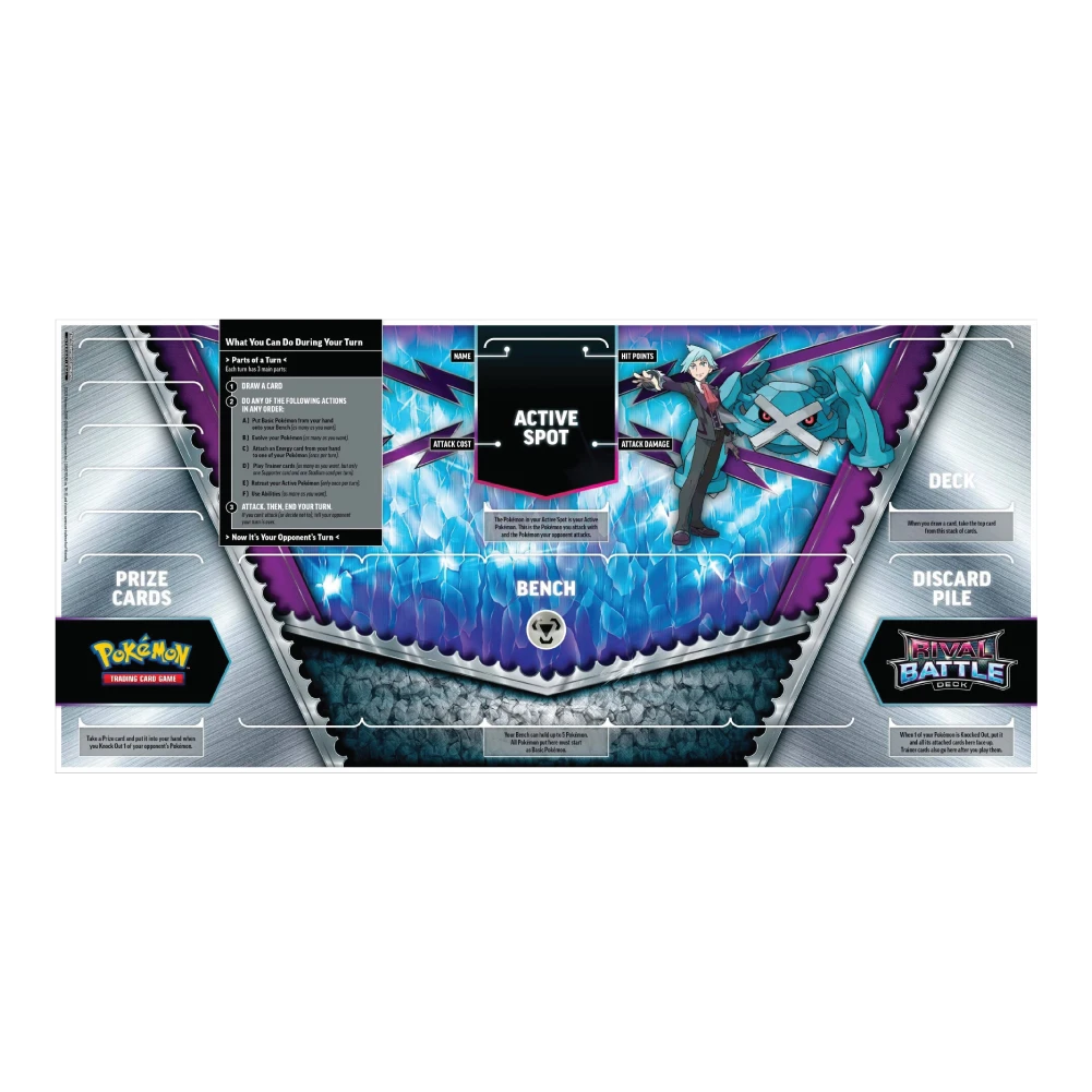 Pokémon TCG Rival Battle Deck - Steven - Playmat