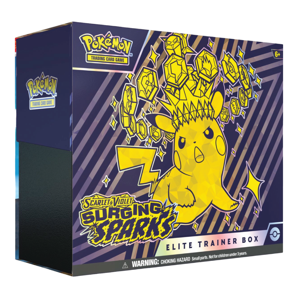 Pokémon TCG Scarlet & Violet Surging Sparks Elite Trainer Box