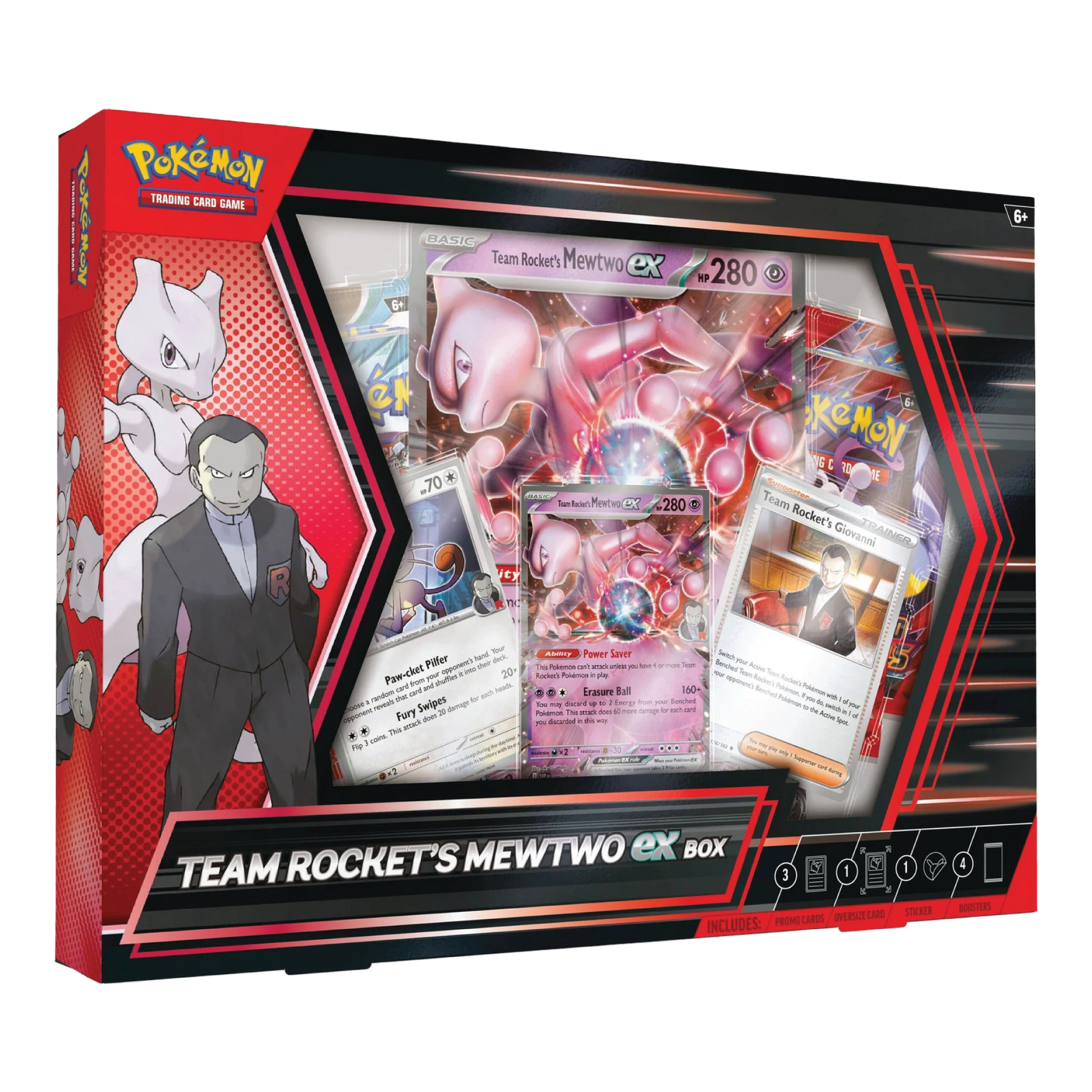 Team Rocket's Mewtwo ex Box