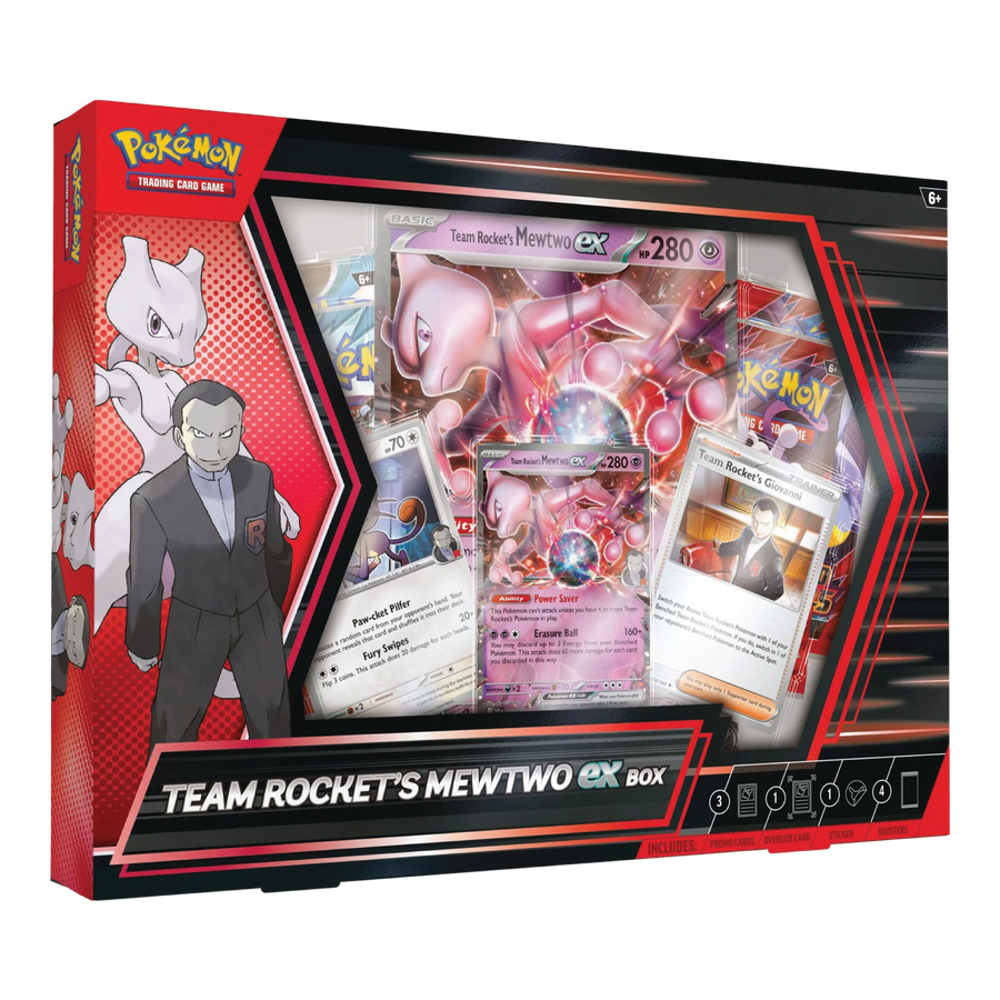 Team Rocket's Mewtwo ex Box