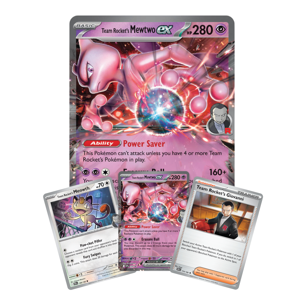 Team Rocket's Mewtwo ex Promo's