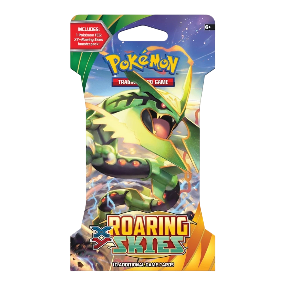 Pokémon TCG XY-Roaring Skies Sleeved Booster Mega Rayquaza ex Art