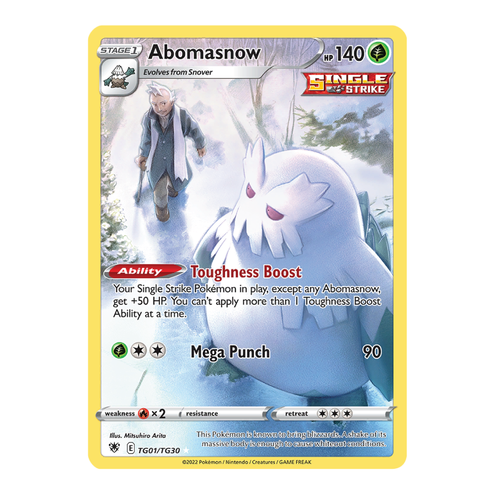 Abomasnow ASR TG01/TG30