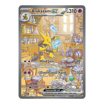 Alakazam ex MEW 201/165