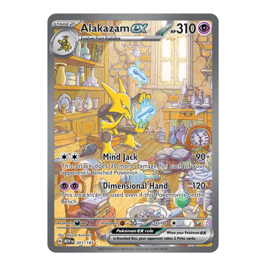 Alakazam ex MEW 201/165