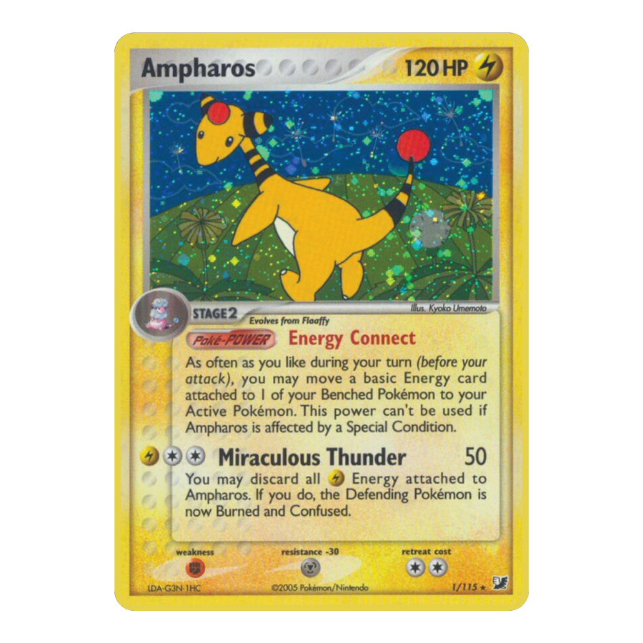 Ampharos UF 1/115