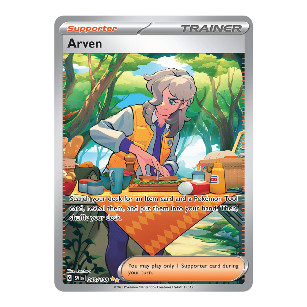 Arven SVI 249/198 Holo Grail Arven SVI 249/198 Holo Grail