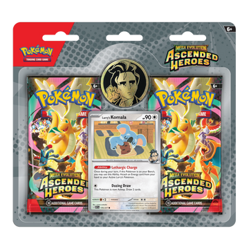 Pokémon TCG Ascended Heroes Larry's Komala 2-Pack Blister