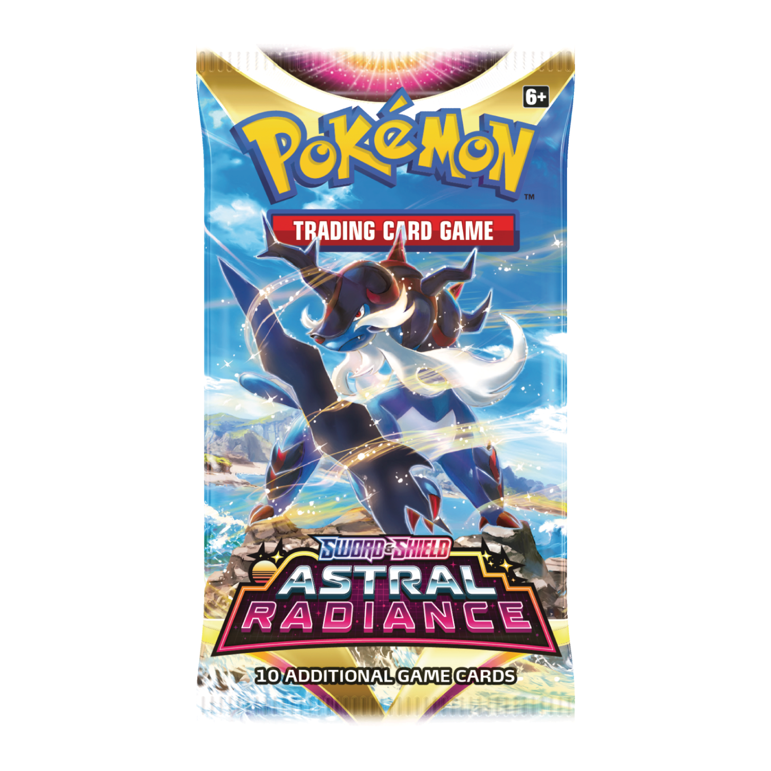 Pokémon TCG Astral Radiance Booster Pack Samurott Artwork