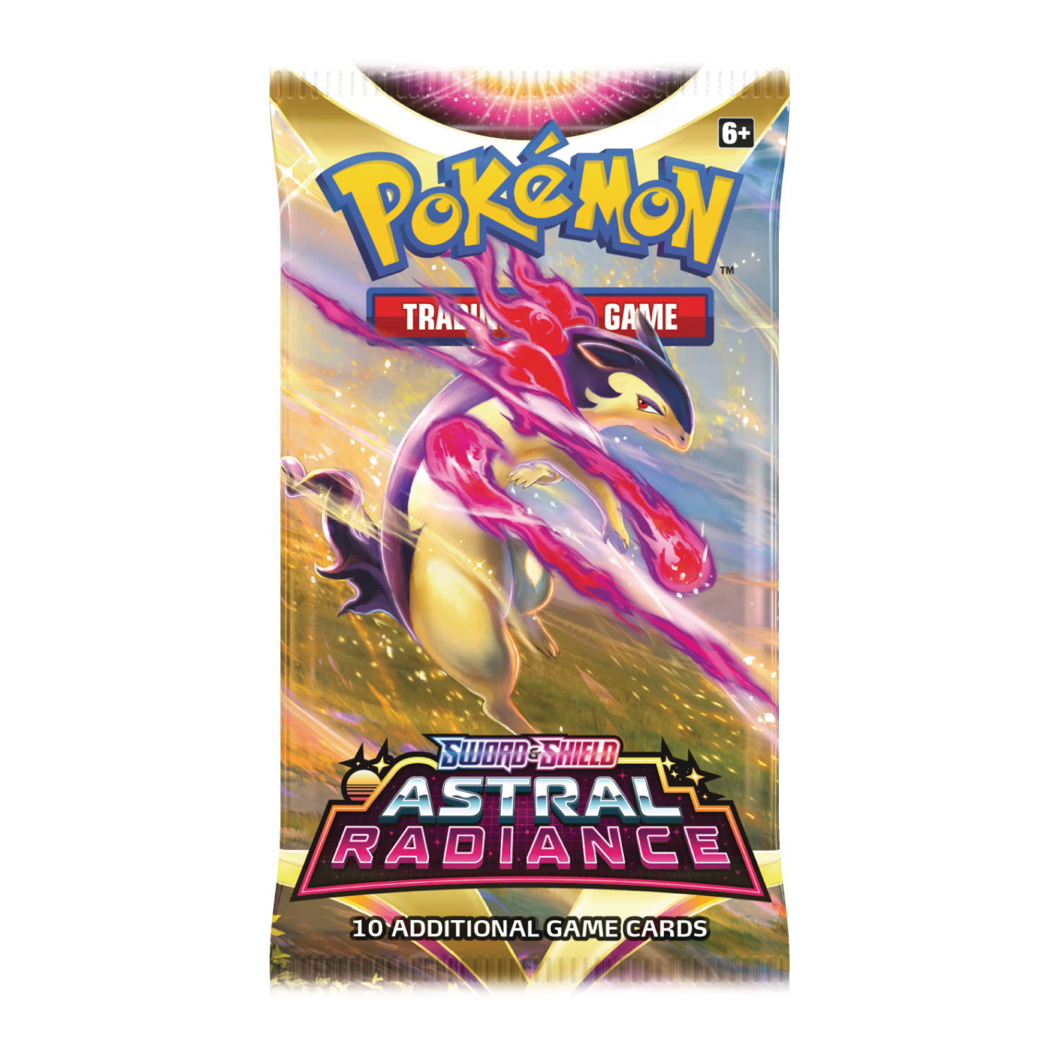 Pokémon TCG Astral Radiance Booster Pack Typhlosion Artwork