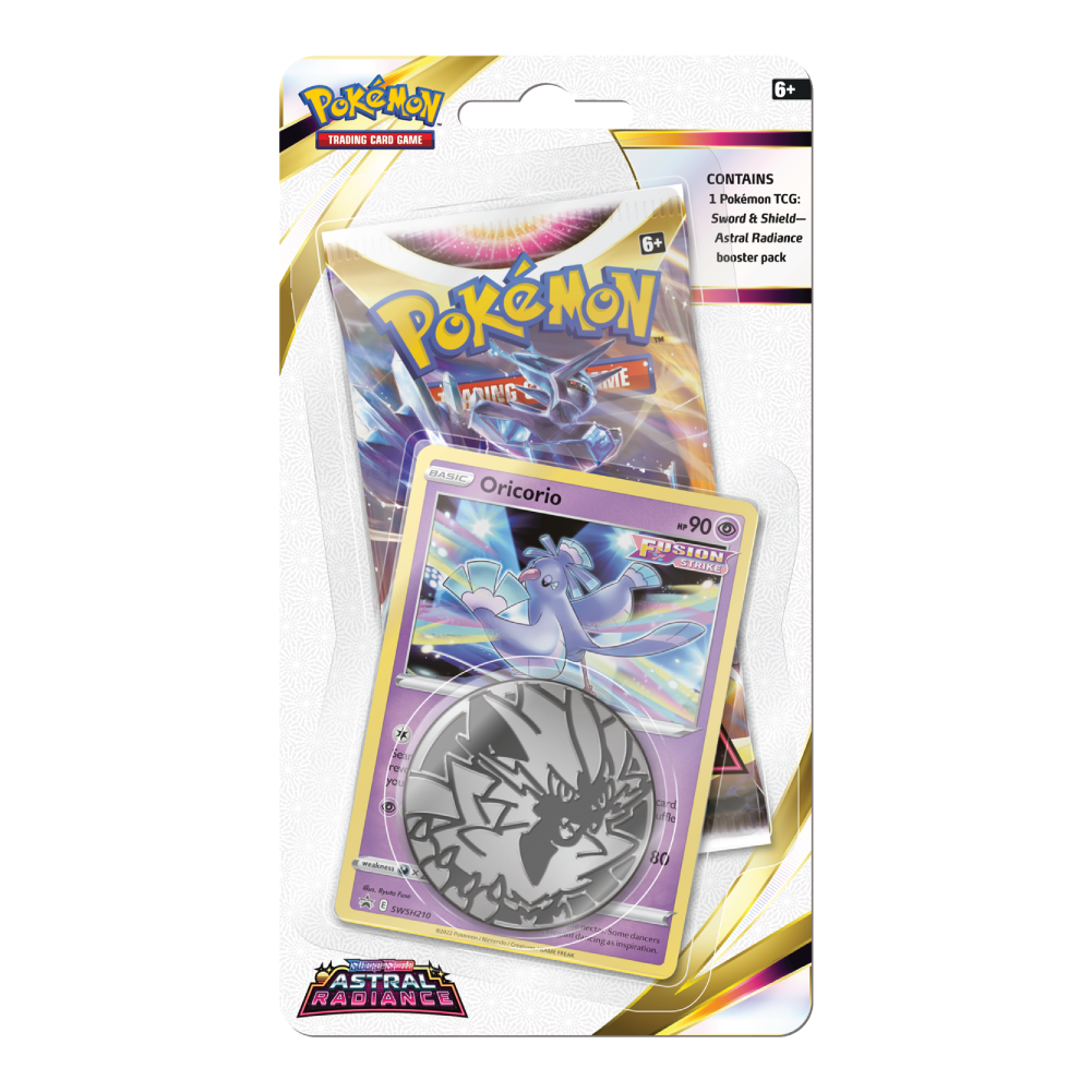 Pokémon TCG Astral Radiance Checklane Blister met Oricorio Promo