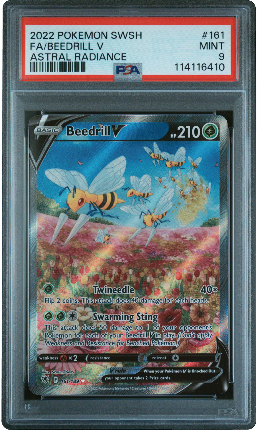 Beedrill V ASR 161 PSA 9