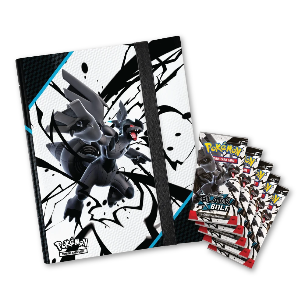Pokémon TCG Scarlet & Violet Black Bolt Binder Collection Contents