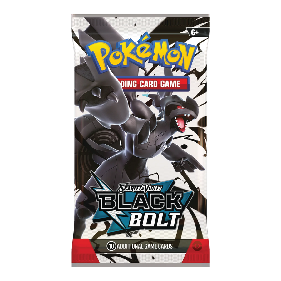 Pokémon TCG Black Bolt Booster Pack met Zekrom Artwork