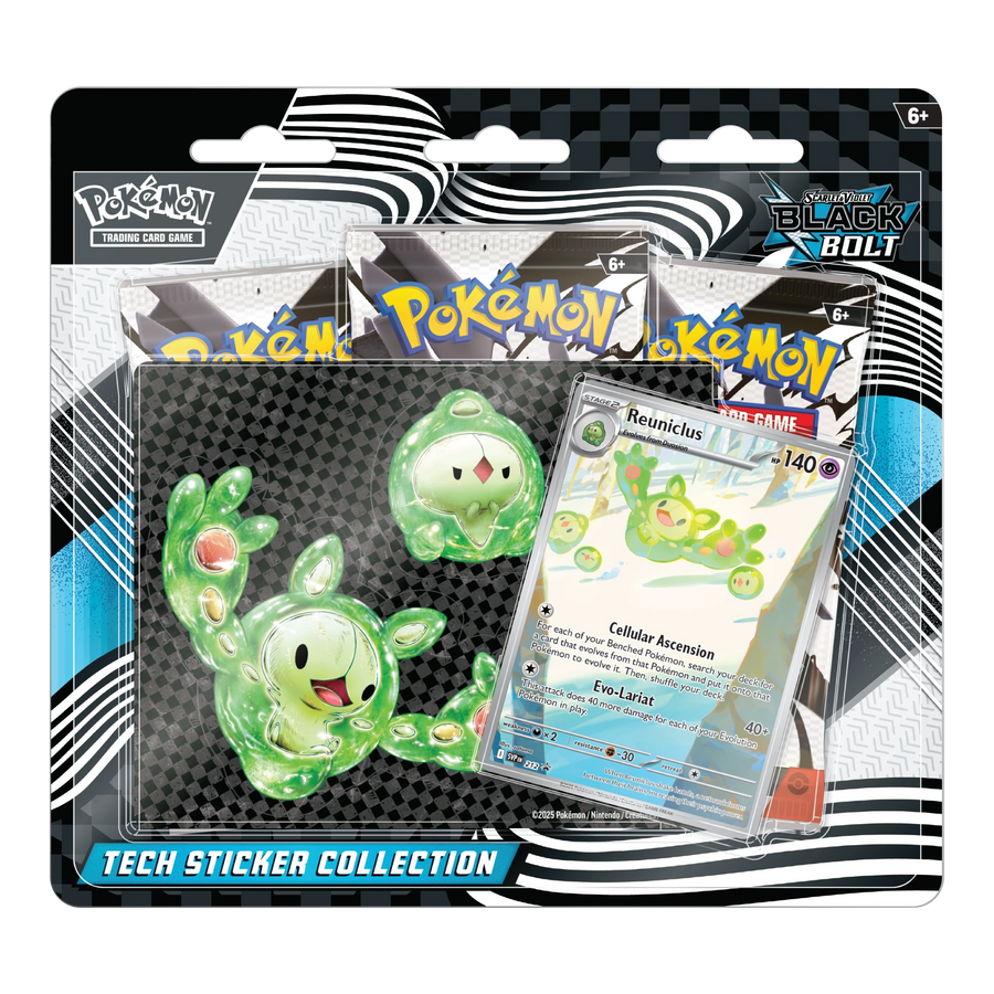 Pokémon TCG Black Bolt Tech Sticker Reuniclus