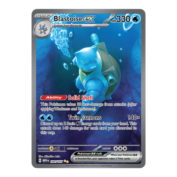 Blastoise ex MEW 200/165