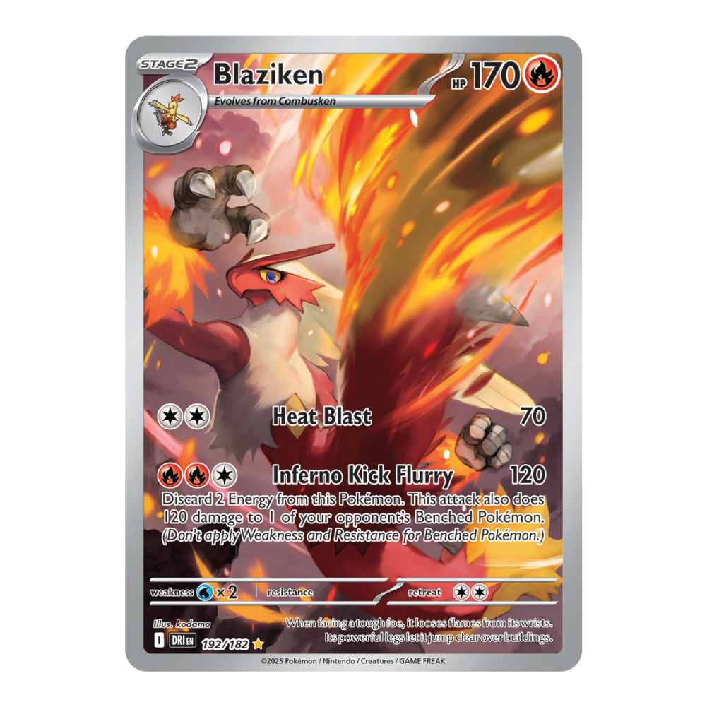 Blaziken DRI 192/182