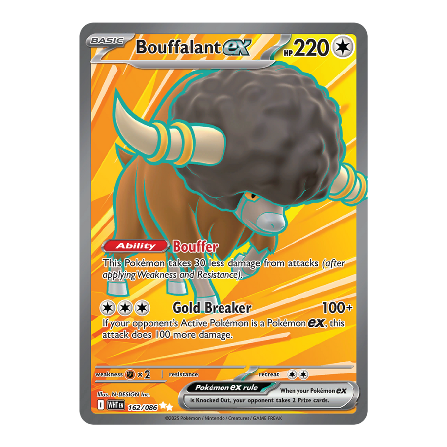 Bouffalant ex WHT 162/086