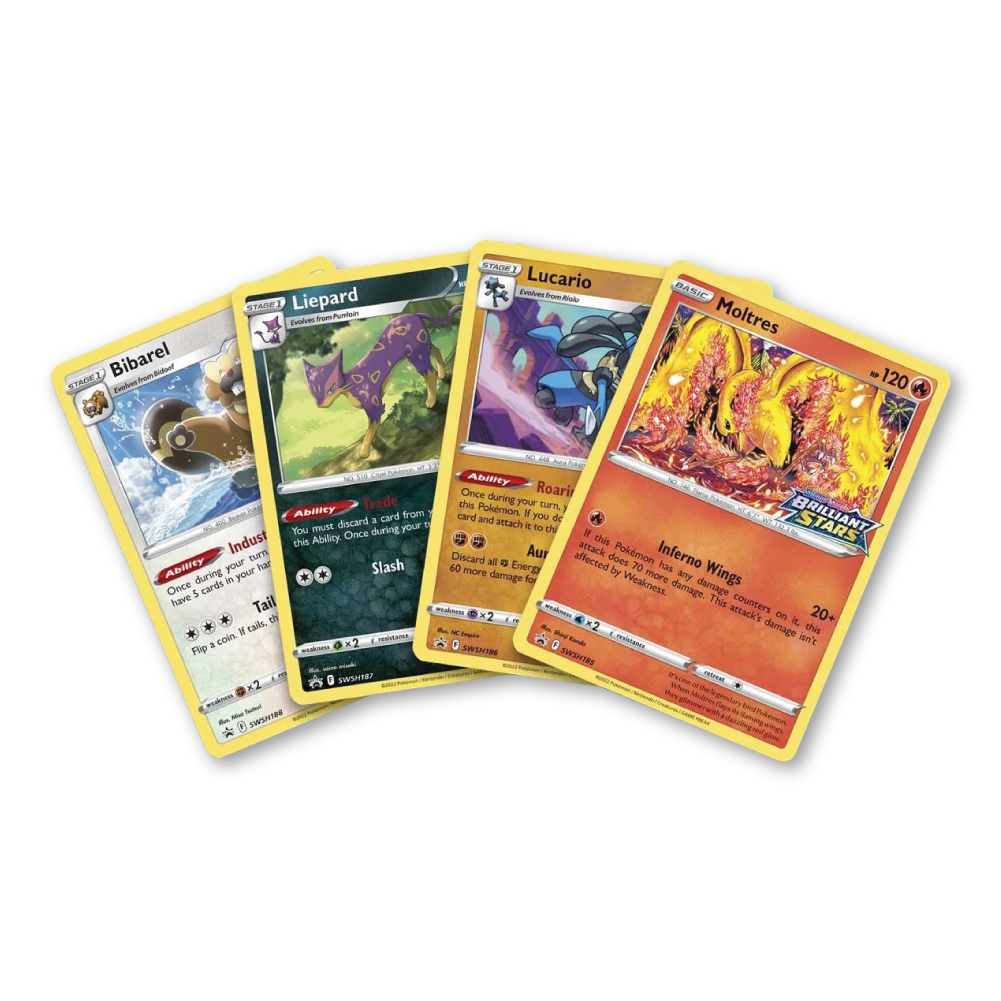 Stamped Promos uit de Brilliant Stars Build & Battle Boxes