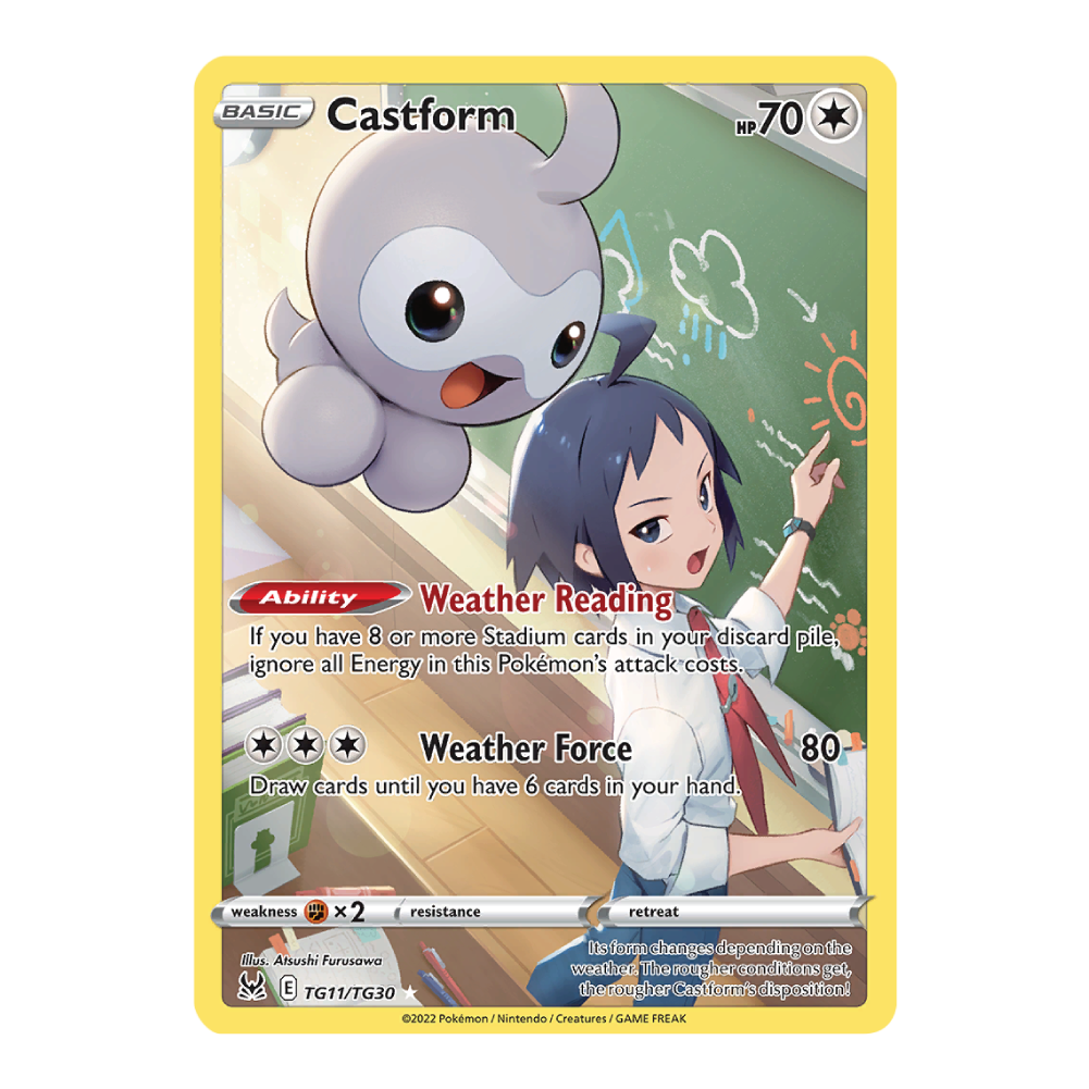 Castform LOR TG11/TG30