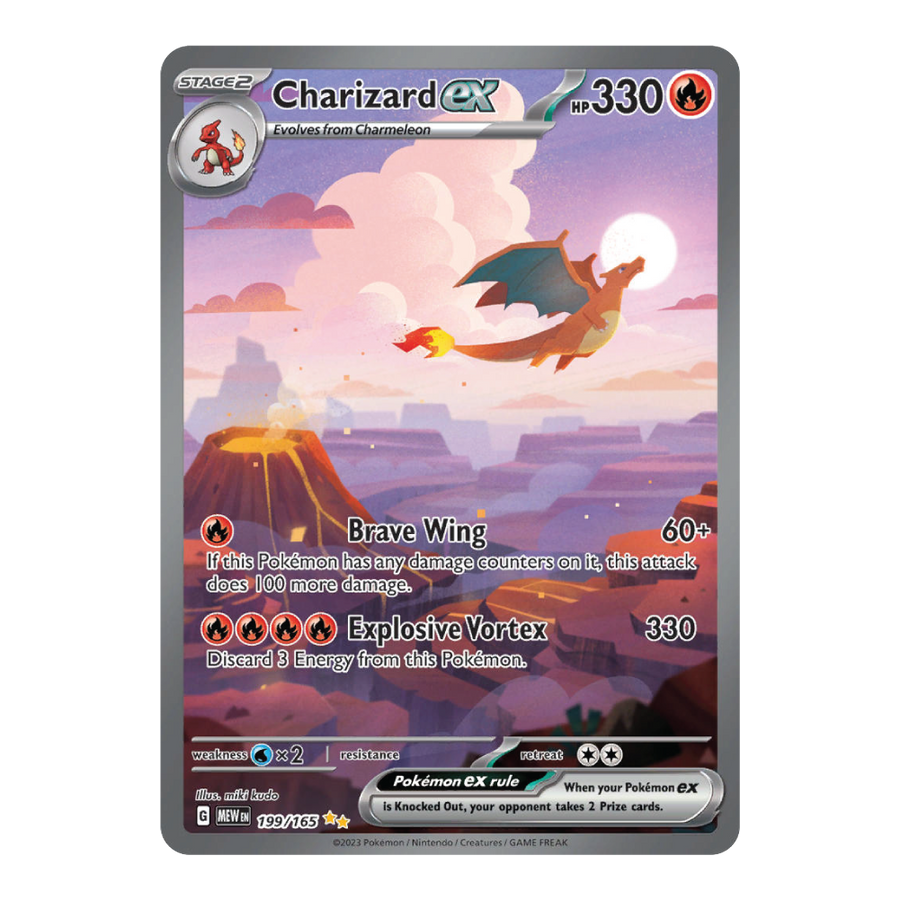 Charizard ex MEW 199/165