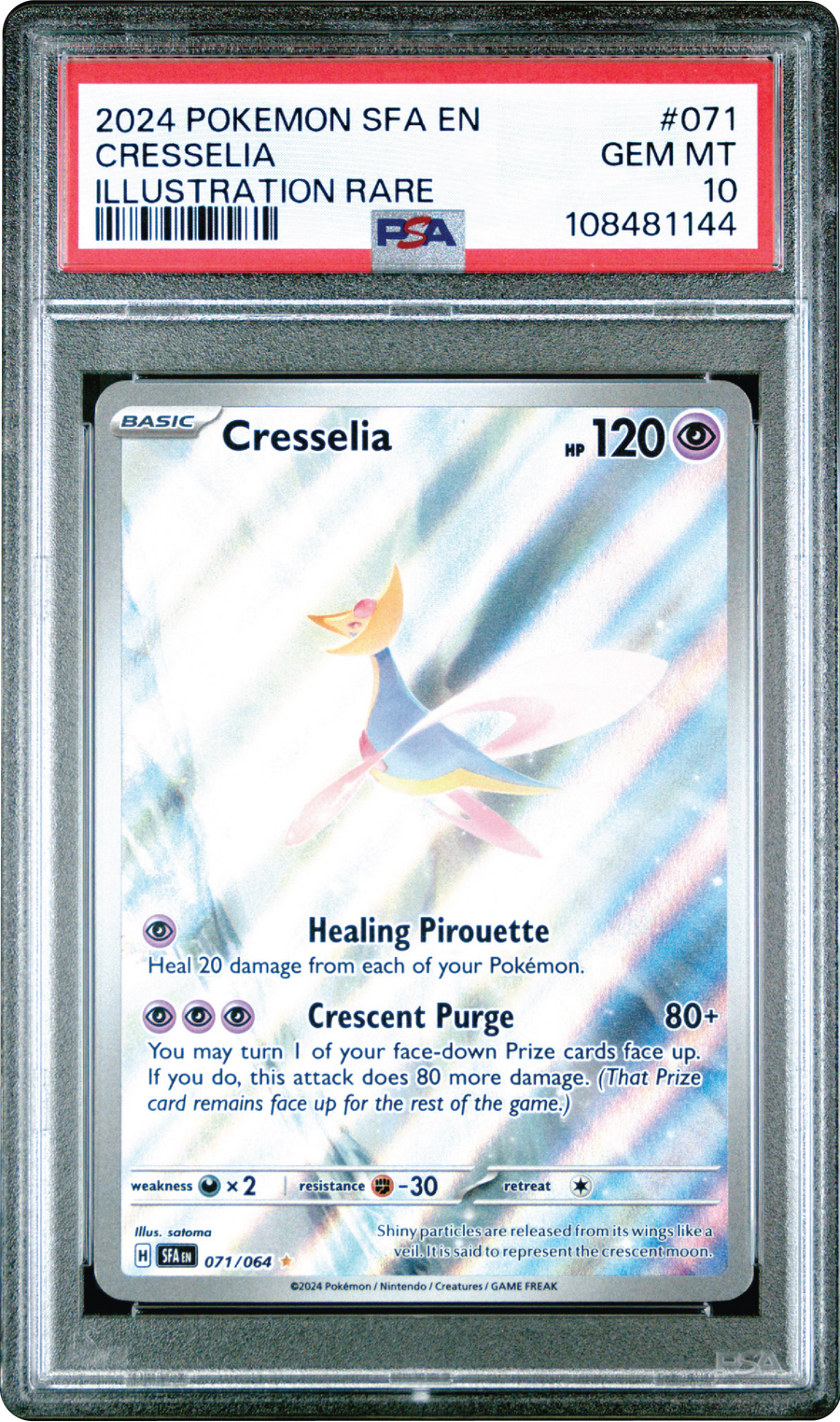 Cresselia SFA 071 PSA 10