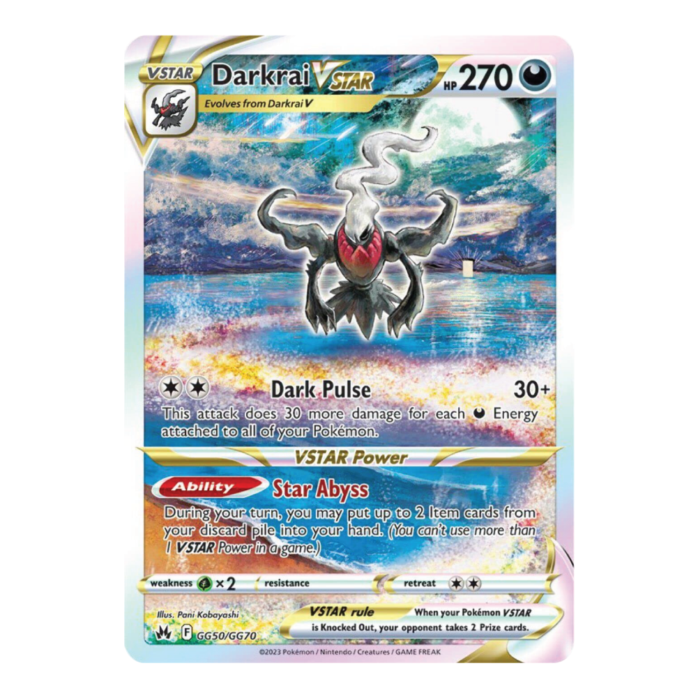 Darkrai VSTAR CRZ GG50/GG70