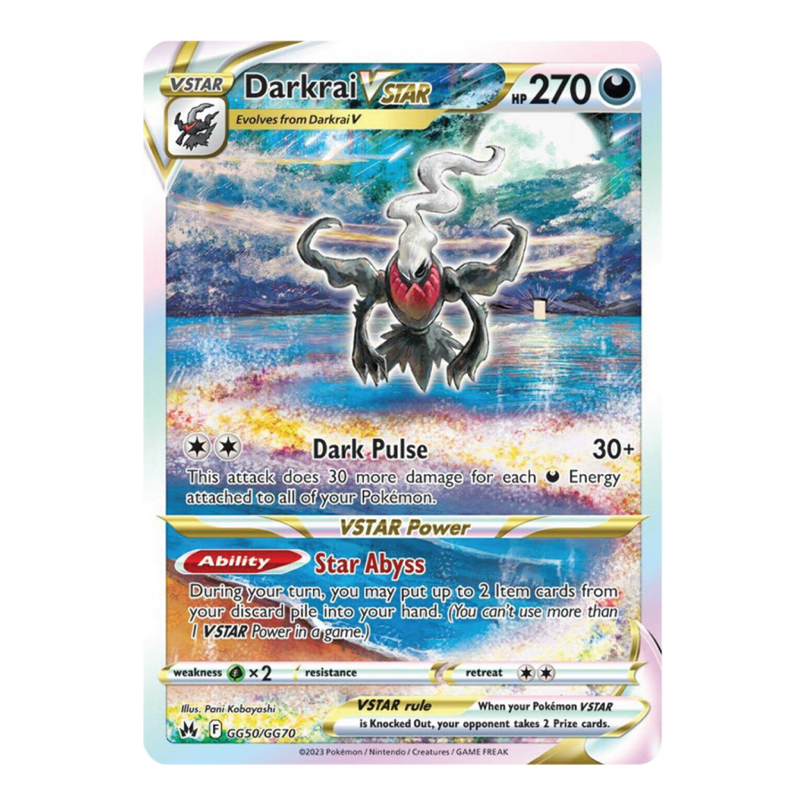 Darkrai VSTAR CRZ GG50/GG70