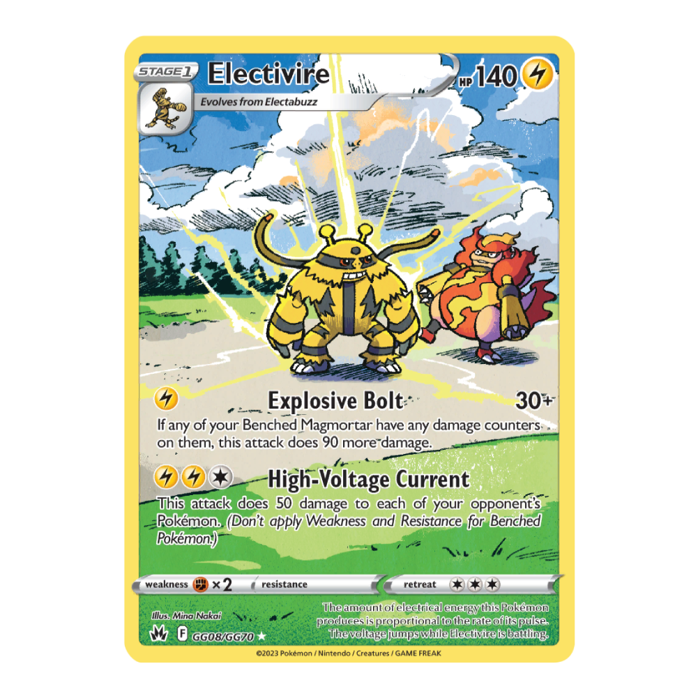 Electivire CRZ GG08/GG70