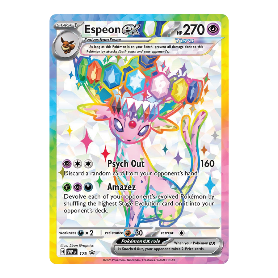 Espeon ex SVP175