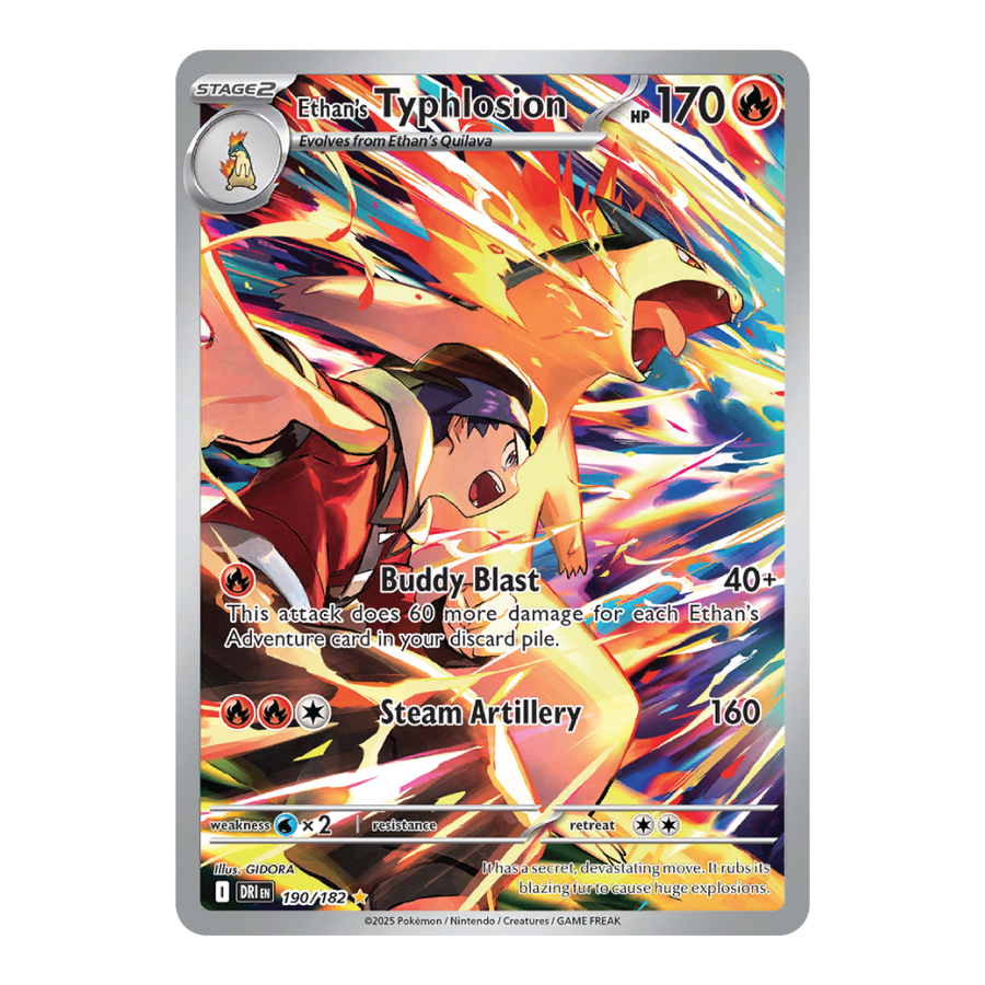 Ethan's Typhlosion DRI 190/182