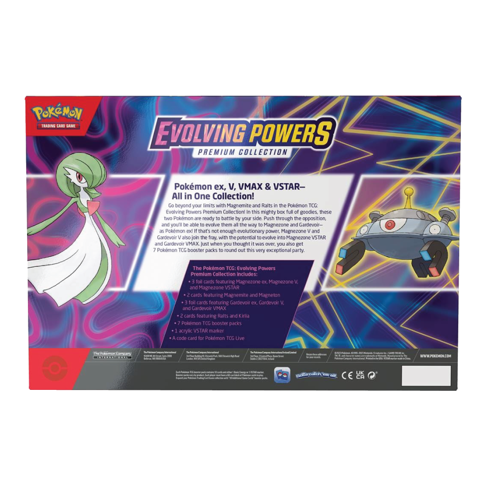 Evolving Powers Premium Collection Achterkant