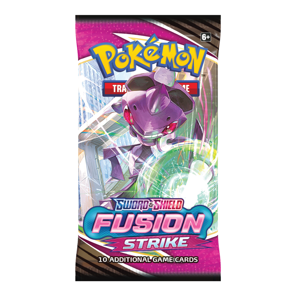 Pokémon TCG Sword & Shield Fusion Strike Booster Pack met Genesect Art