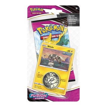 Pokémon TCG Fusion Strike Blister met 1 Pack en Blitzle Promo