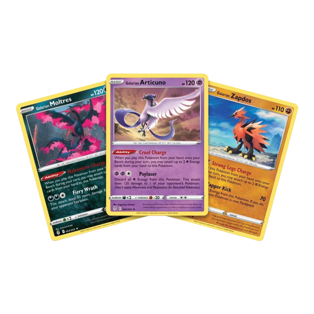 Enhanced 2-Pack Blister Galarian Birds