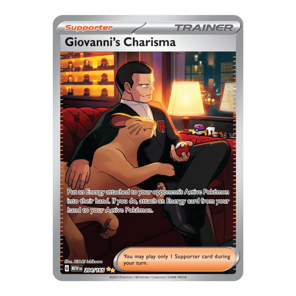 Giovanni's Charisma MEW 204/165